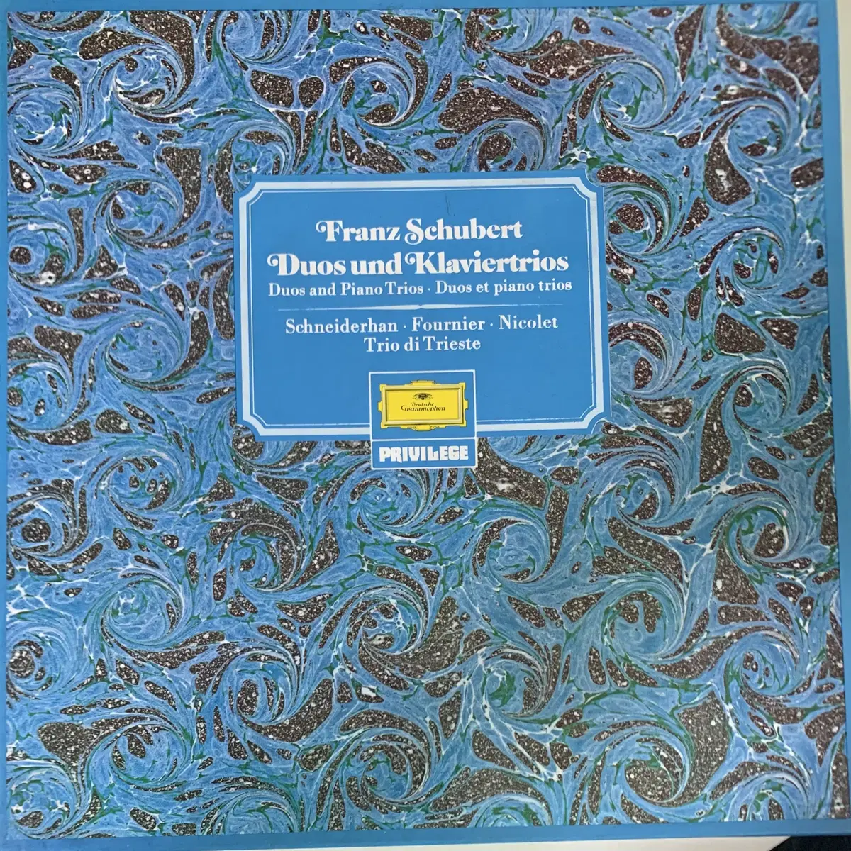 [LP]Franz Schubert-Duos and Piano Trios