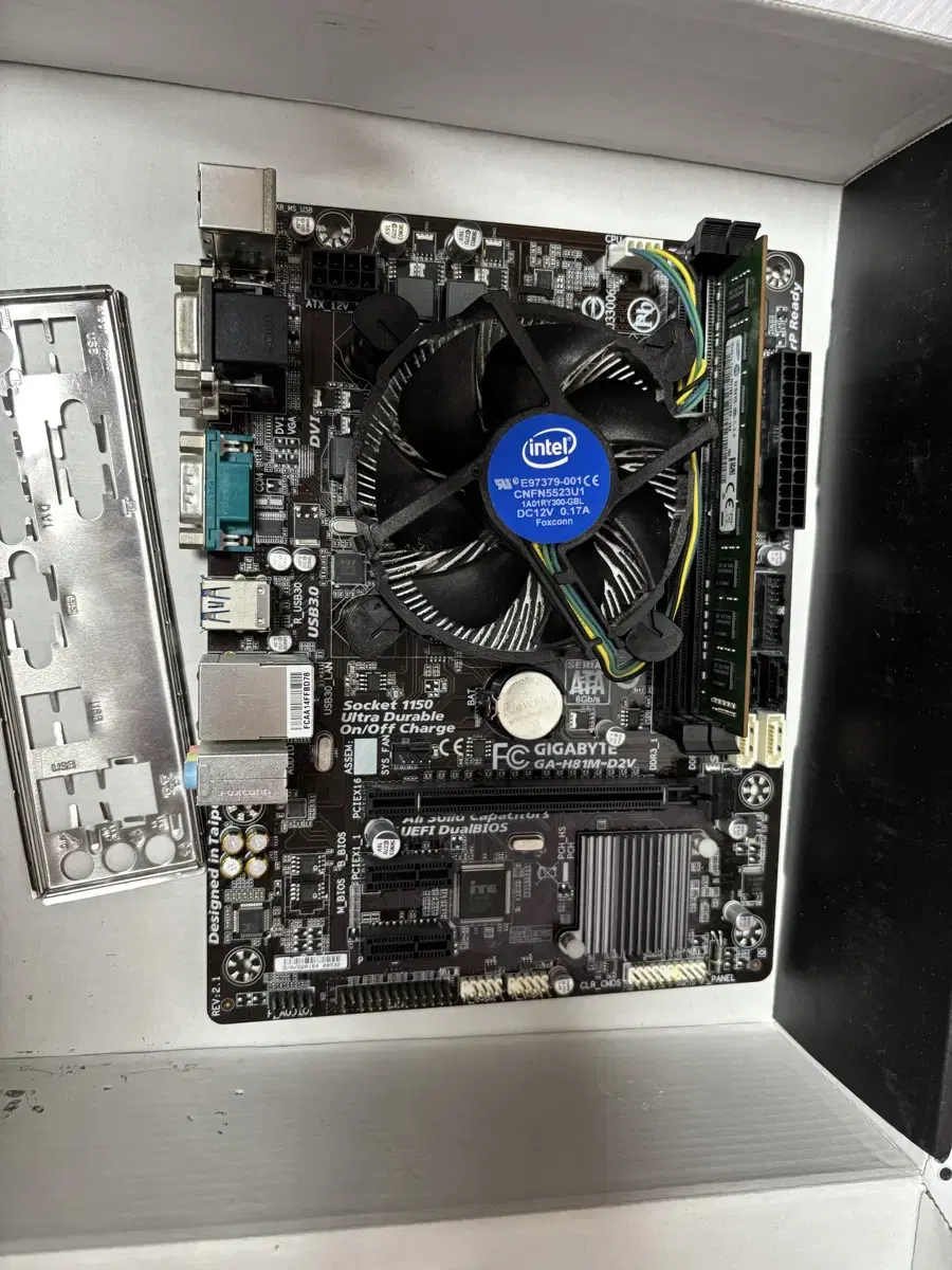 gigabyte h81m + i3-4160 + 삼성 ddr3 8gb