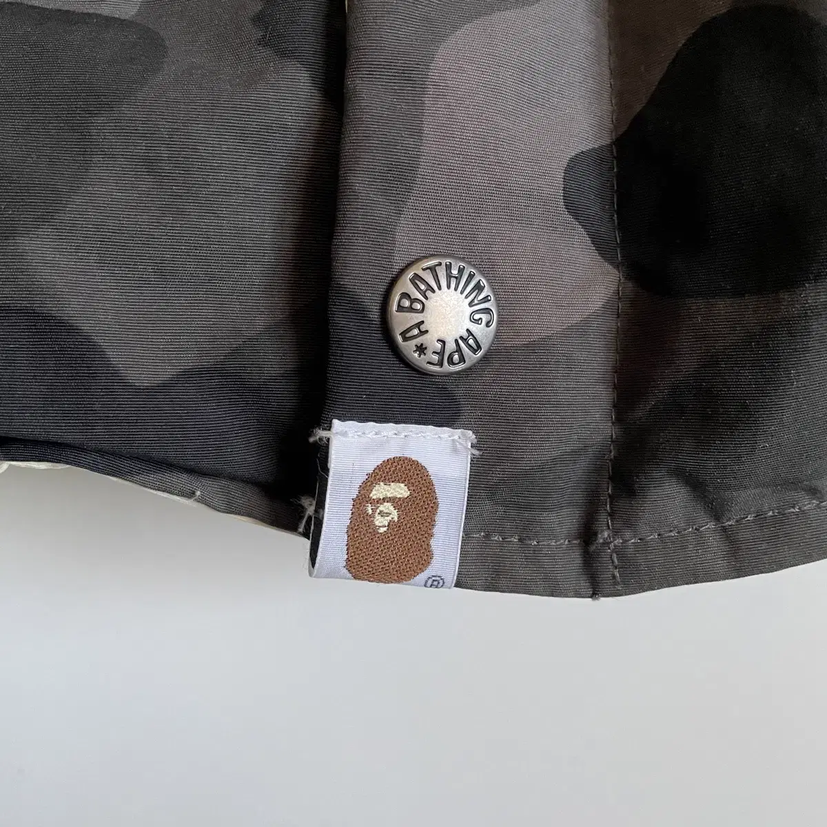 베이프 Bape 다운 양면 패딩 자켓