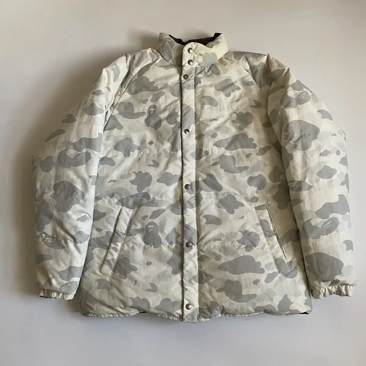 베이프 Bape 다운 양면 패딩 자켓