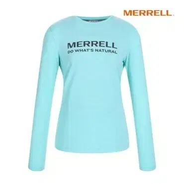 MERRELL 머렐 라운드 기능성 티셔츠 S(90) 민트색