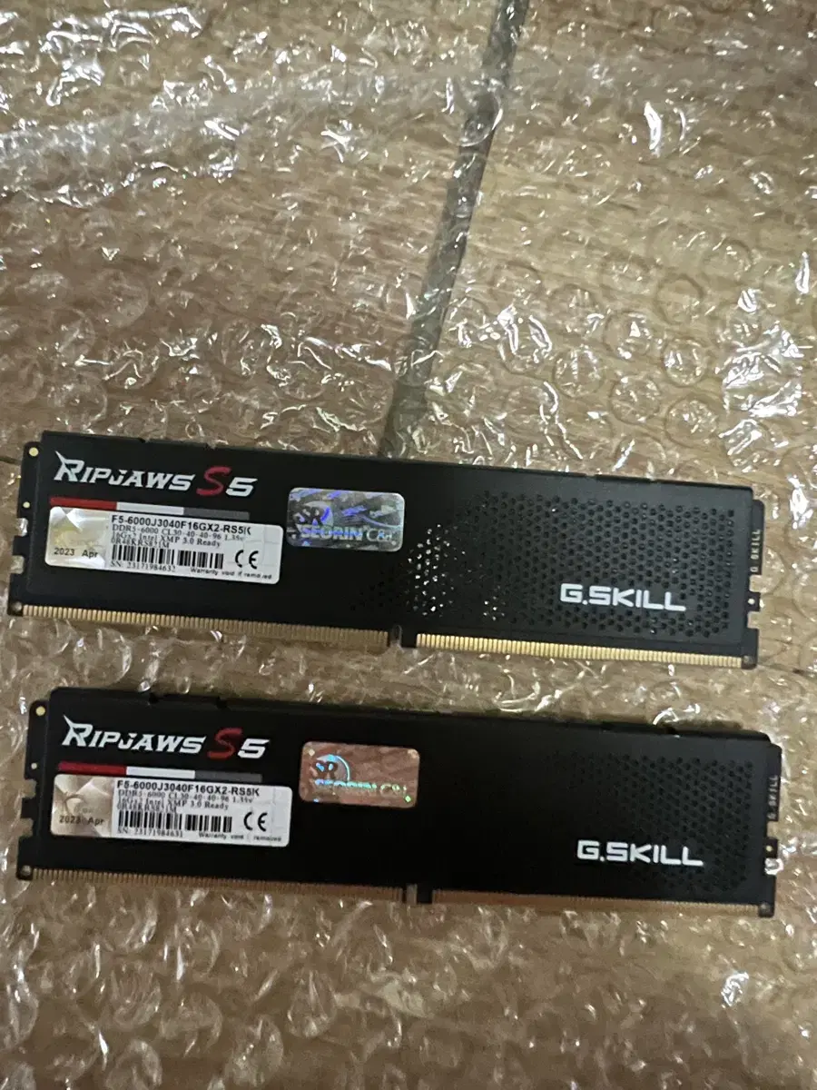 지스킬 DDR5-6000 cl30 ripjaws s5 j 블랙 32기가