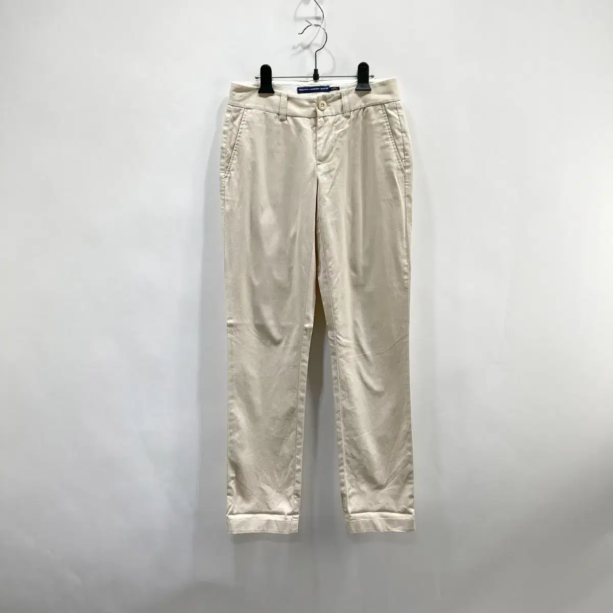 Ralph Lauren Golf Women's Pants Cotton Beige Waist26-27 Permanent