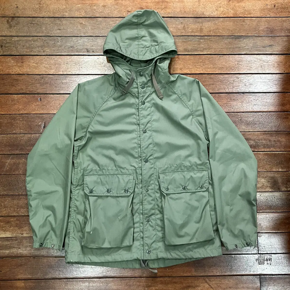 Engineeredgarments Olive Green Military Parka