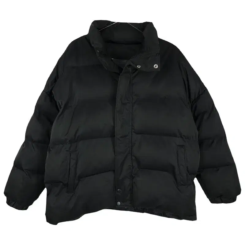 Wanwon Shop Overfit Black Puffer Short Padded M04893