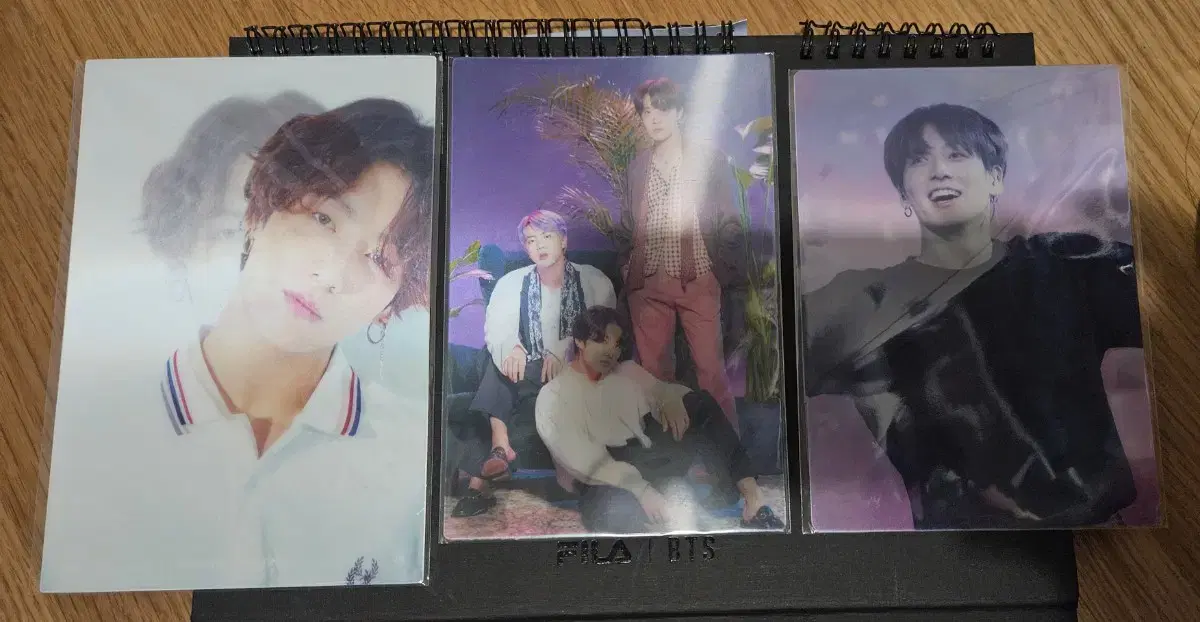 Bangtan jungkook lenticular 3 types (Bringer Soul, Iljik Shop, Seasons Greetings)