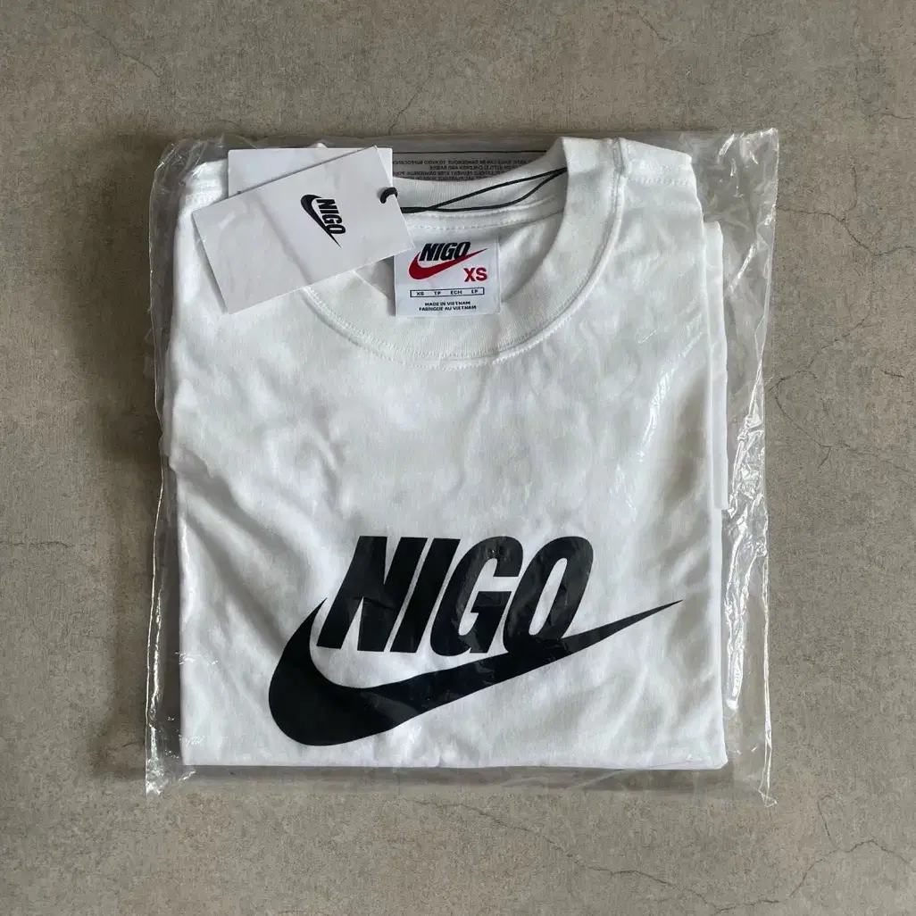 [새제품]Nike X Nigo 나이키 니고 한정판 티셔츠 XS