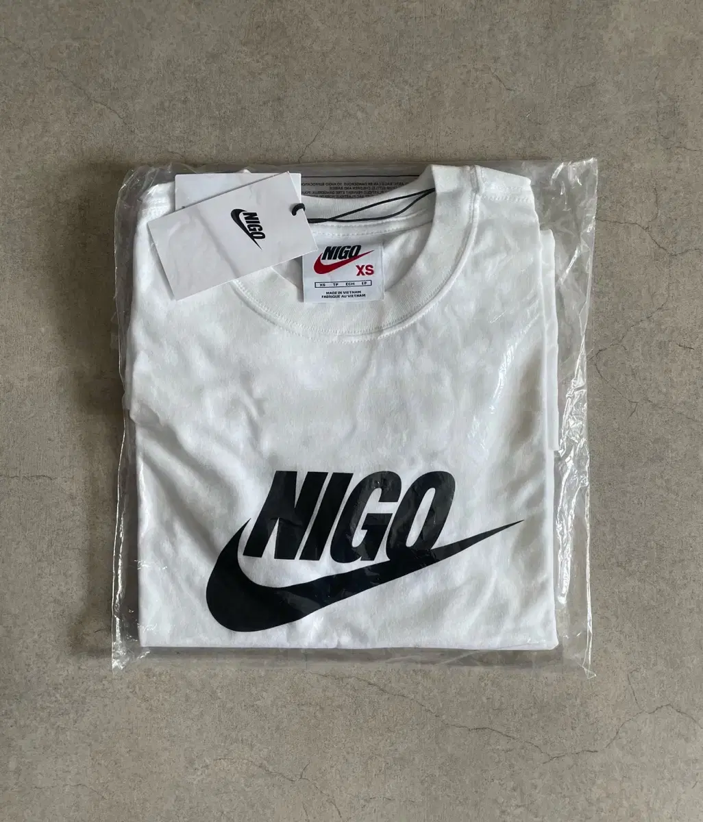 [새제품]Nike X Nigo 나이키 니고 한정판 티셔츠 XS