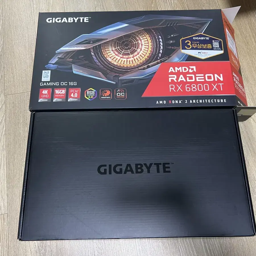 기가바이트 Rx6800xt (보증 25.08)