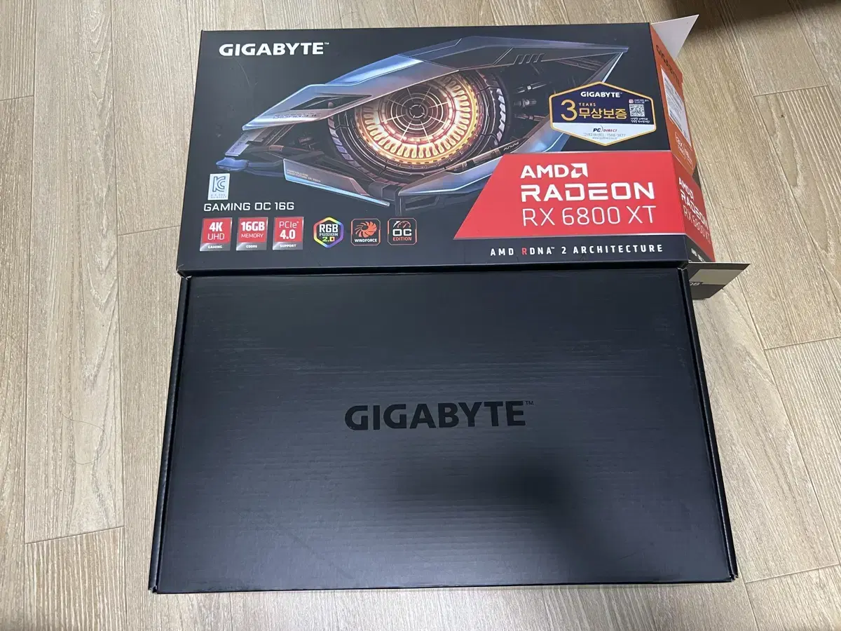 기가바이트 Rx6800xt (판매완료)