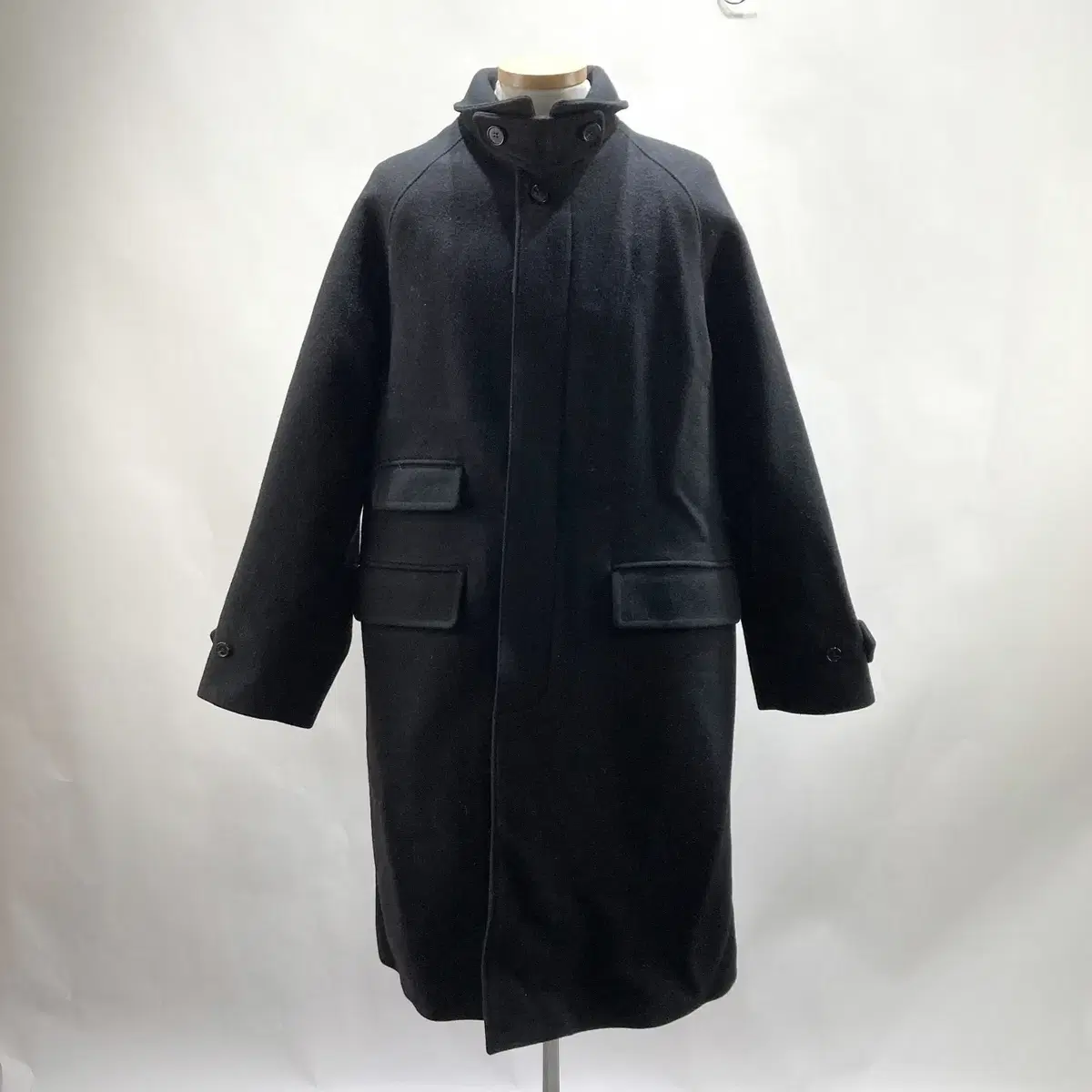 Uniformbridge 2021 Men's Wool Coat Black M Permanent