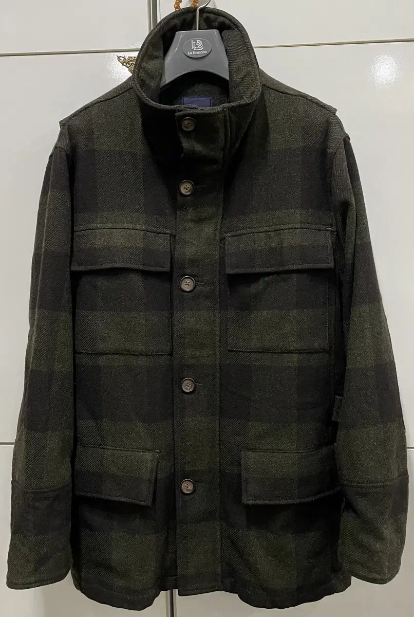 Tommy Hilfiger Wool Check Coat