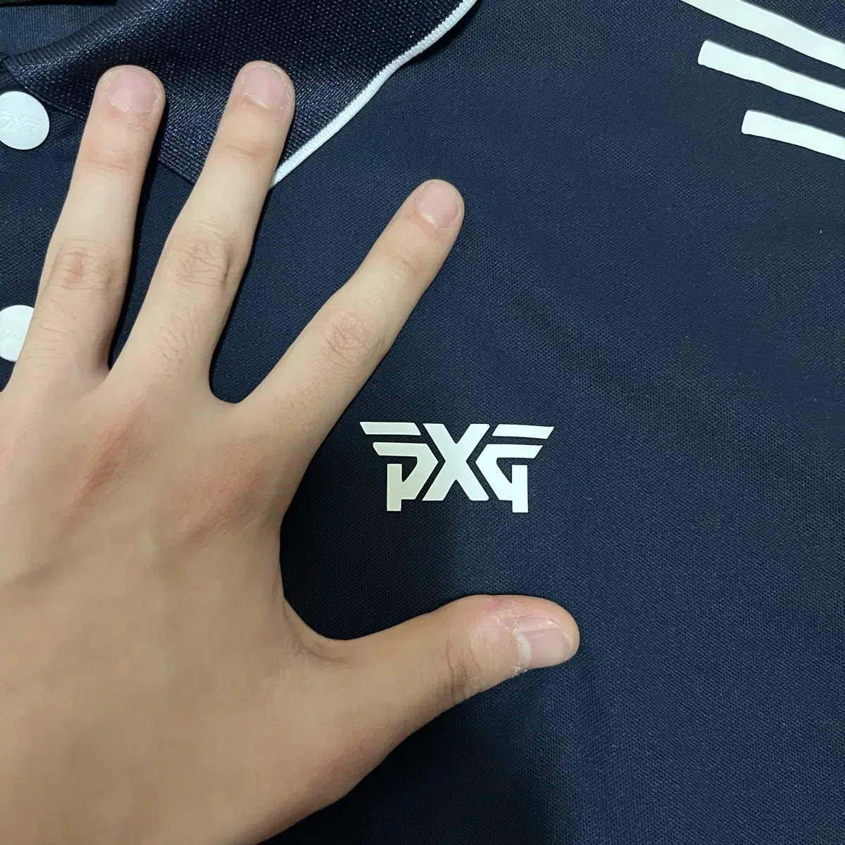 [L] PXG 피엑스지 남성 골프웨어 사이드라인 골프 카리티 반팔티셔츠