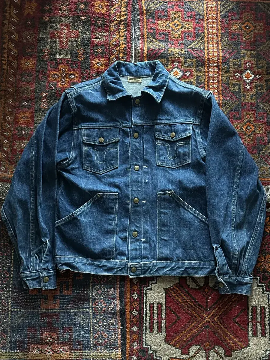 50s 60s USA BIG SMITH BIG SMITH Buckaroo Denim Jacket rrl