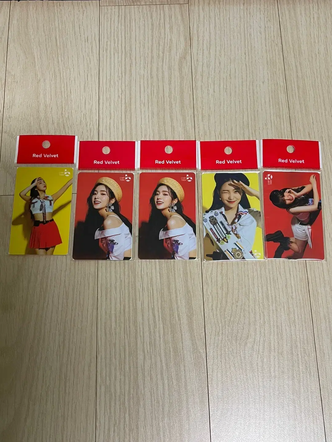 Red Velvet Transportation Card Cashbee Unsealed