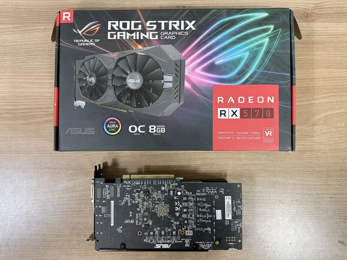 ASUS 라데온 RX 570 O8G GAMING D5 8GB