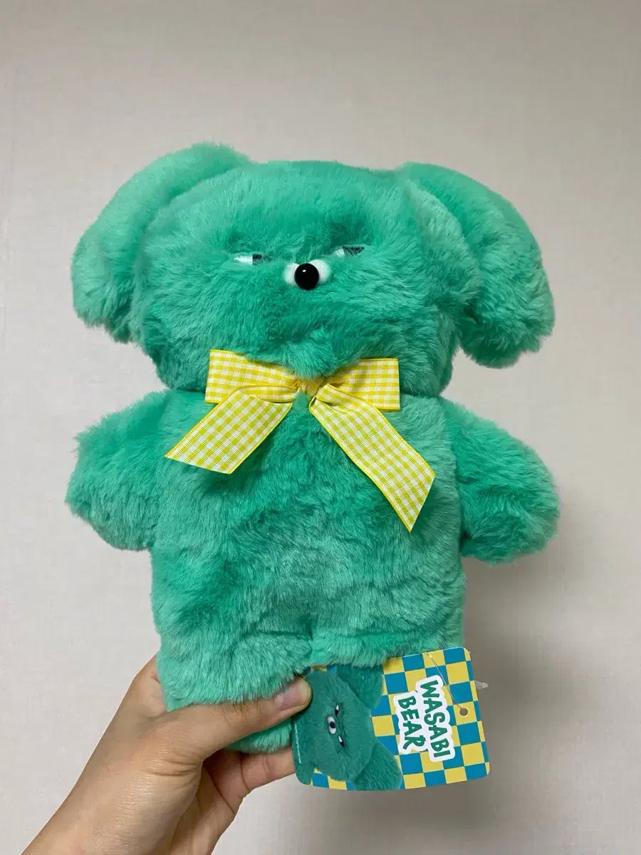 (New, plastic packaging) Wasabi Bear Medium Doll