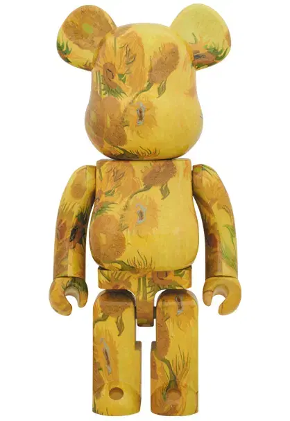 Bearbrick 1000% Van Gogh Gogol Jackson Pollock Leonardo da Vinci sells