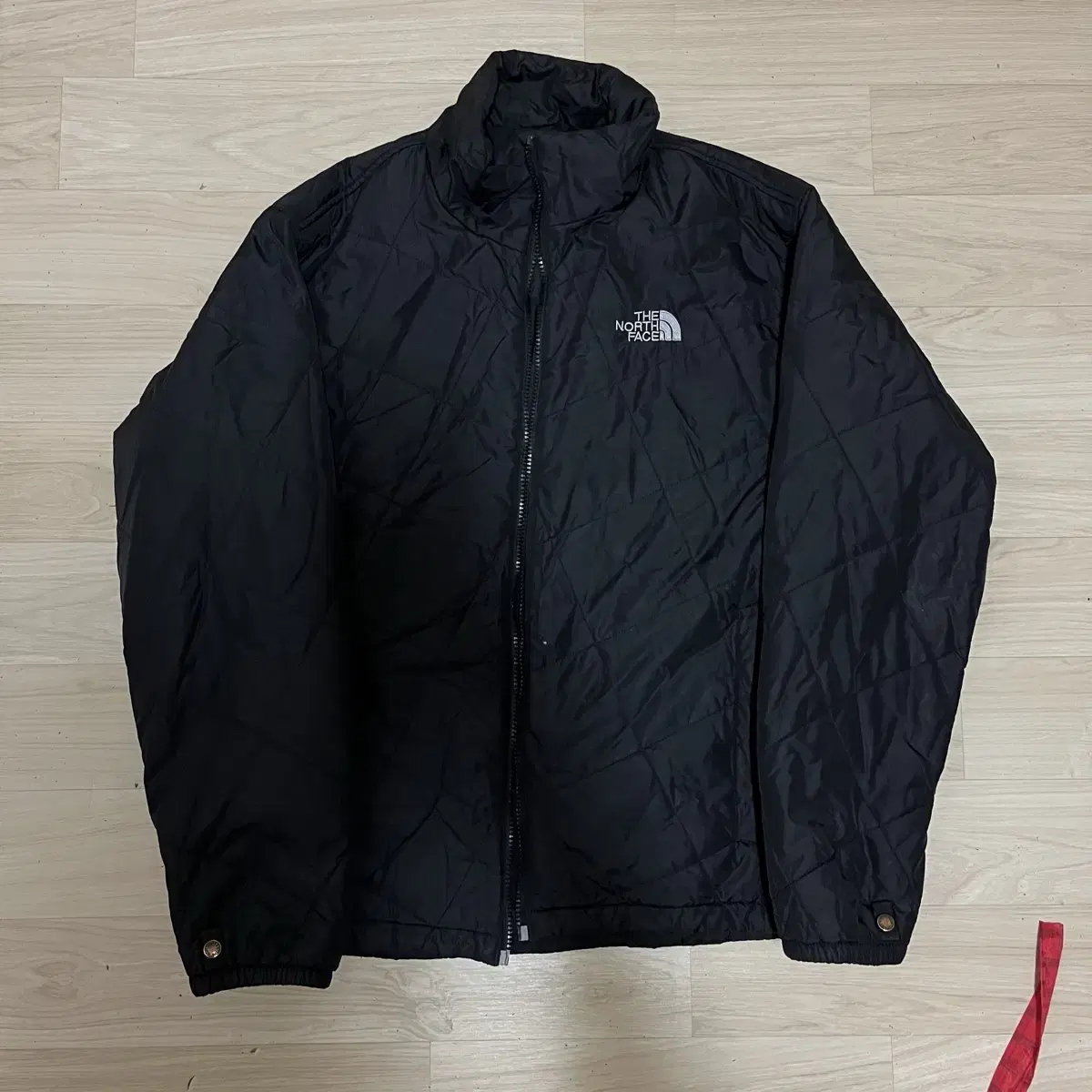 [L] The North Face Men's Logo Quilted Down Dia...