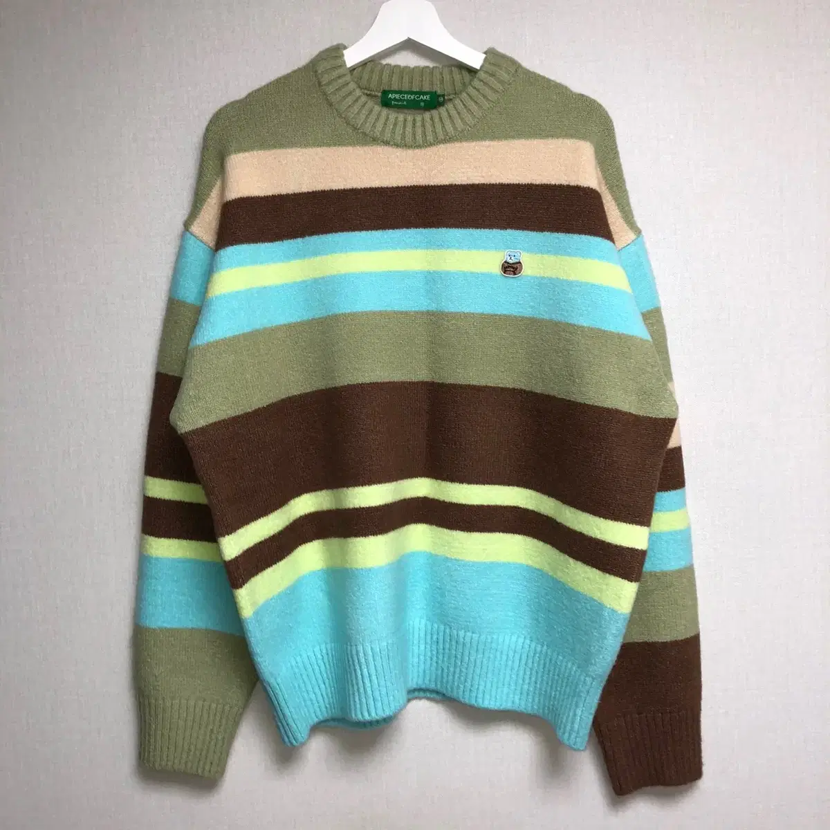 A PIECE OF CAKE Striped Knit (M)