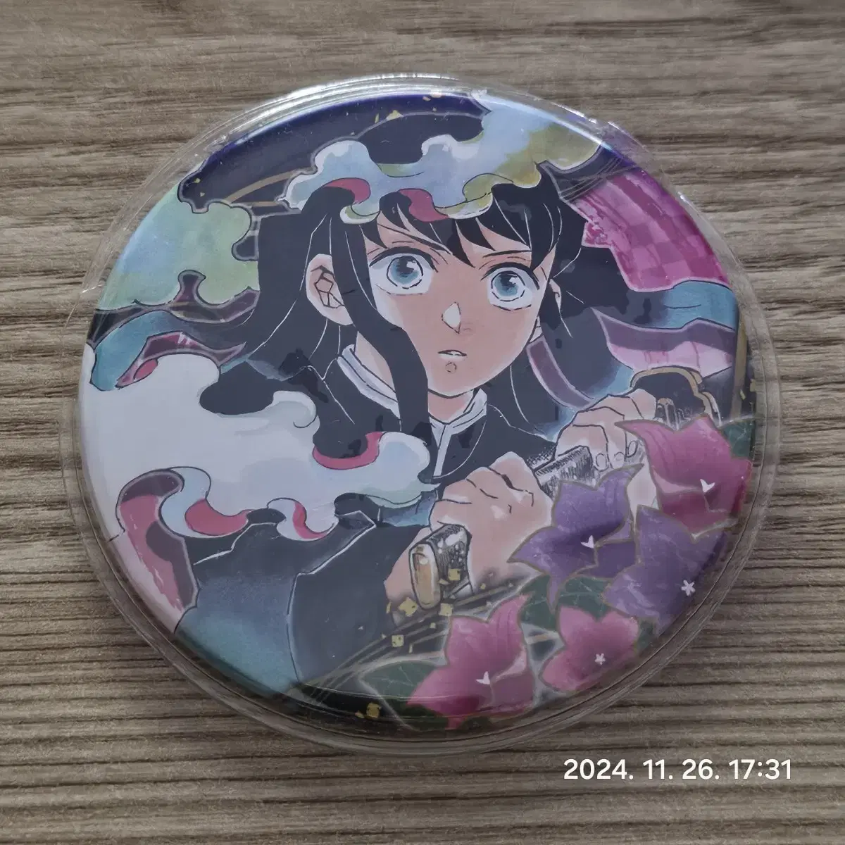 Demon Slayer Tokito Muichirou Jump Shop Can Badge 4