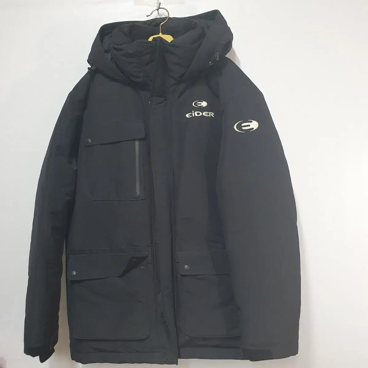 Eider duck down puffer jacket