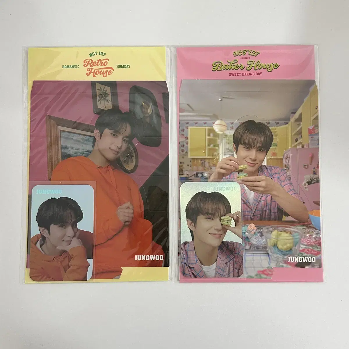 NCT 127 jungwoo hologram photocard Bakery Retrohouse