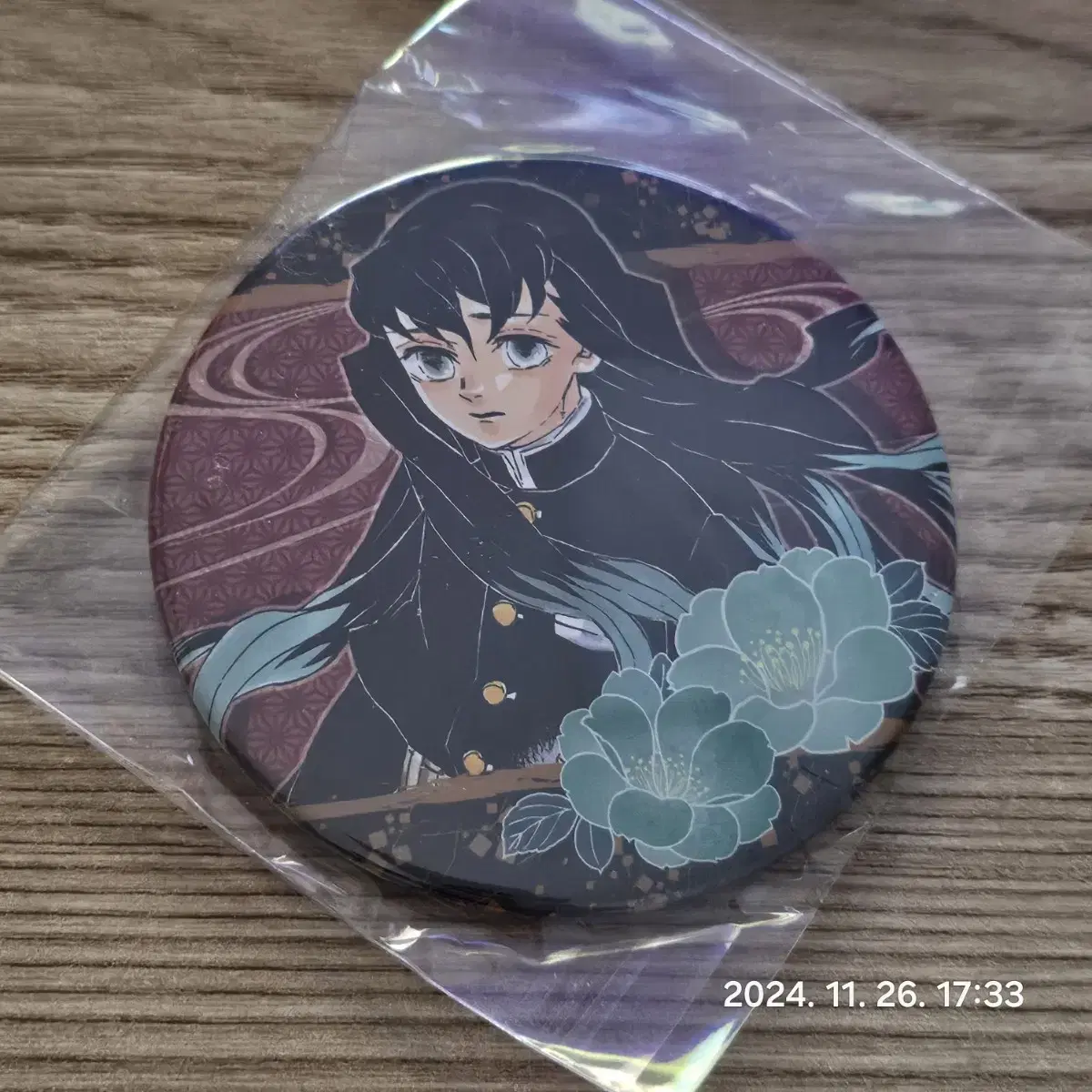 Demon Slayer Tokito Muichiro Jump Shop Fair Can Badge #3