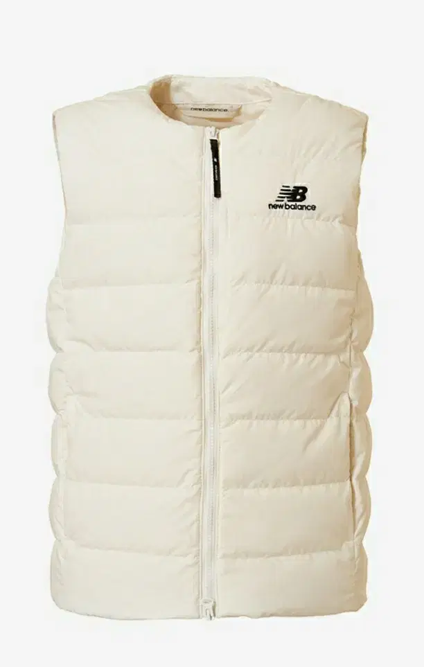 New Balance Public Vest Padded Size M Ivory