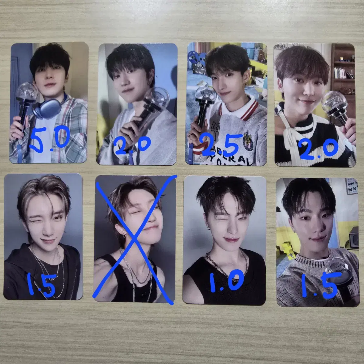 2024 8th carrot zone & Spill the feels workshop sells photocards