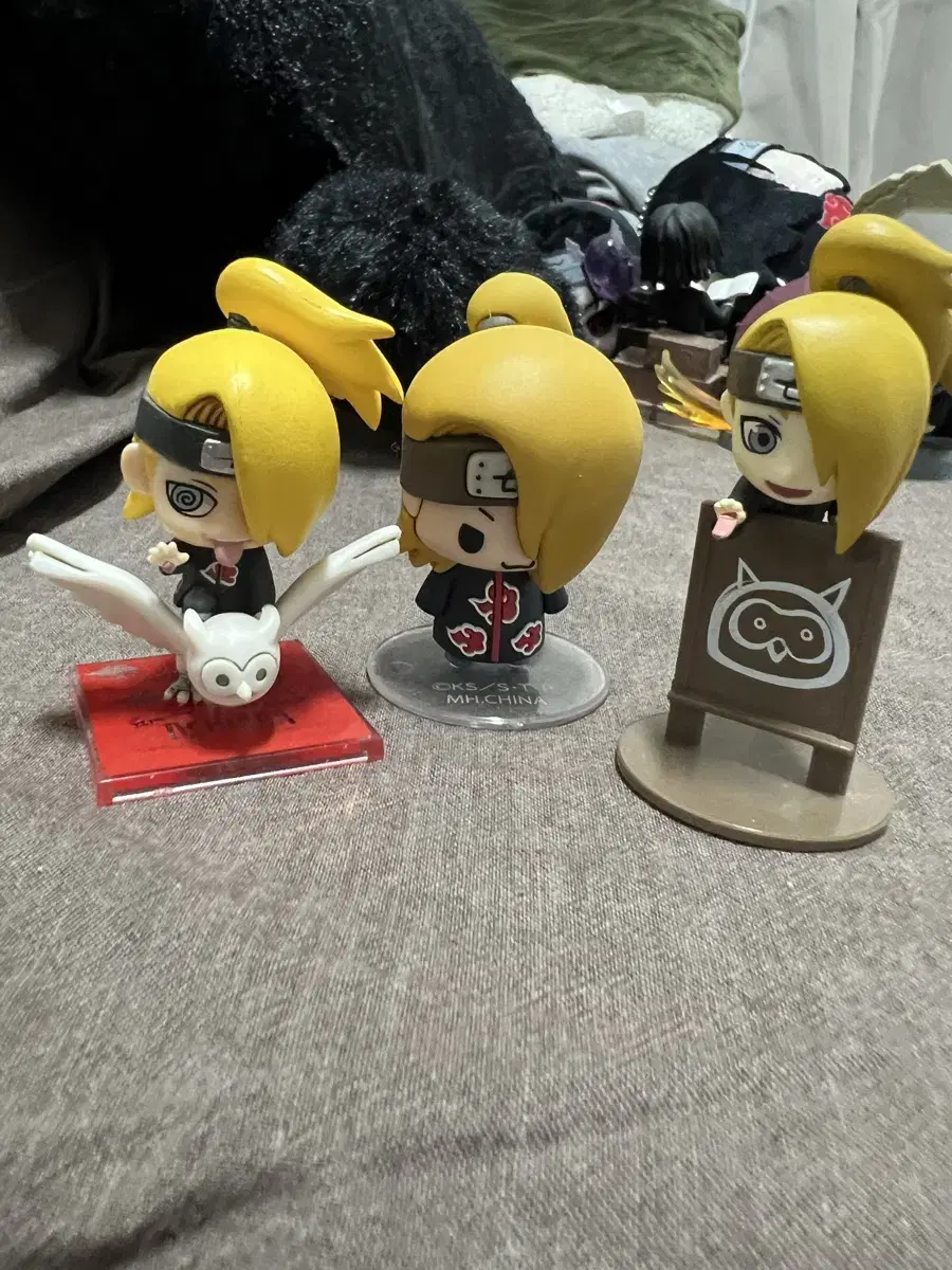 Naruto Deidara Mini Figure Set