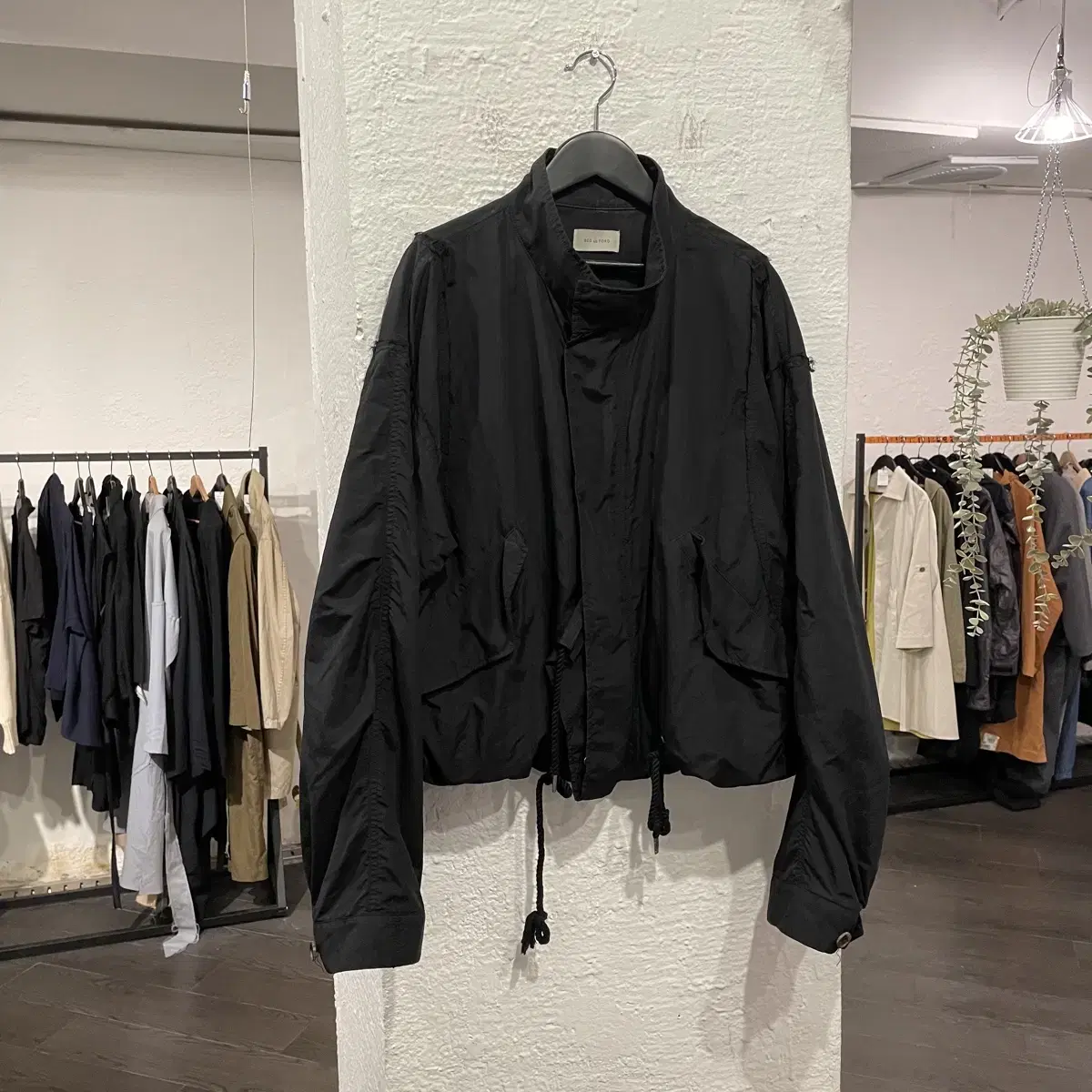 Bed J.W Ford Short Moss Jacket Black