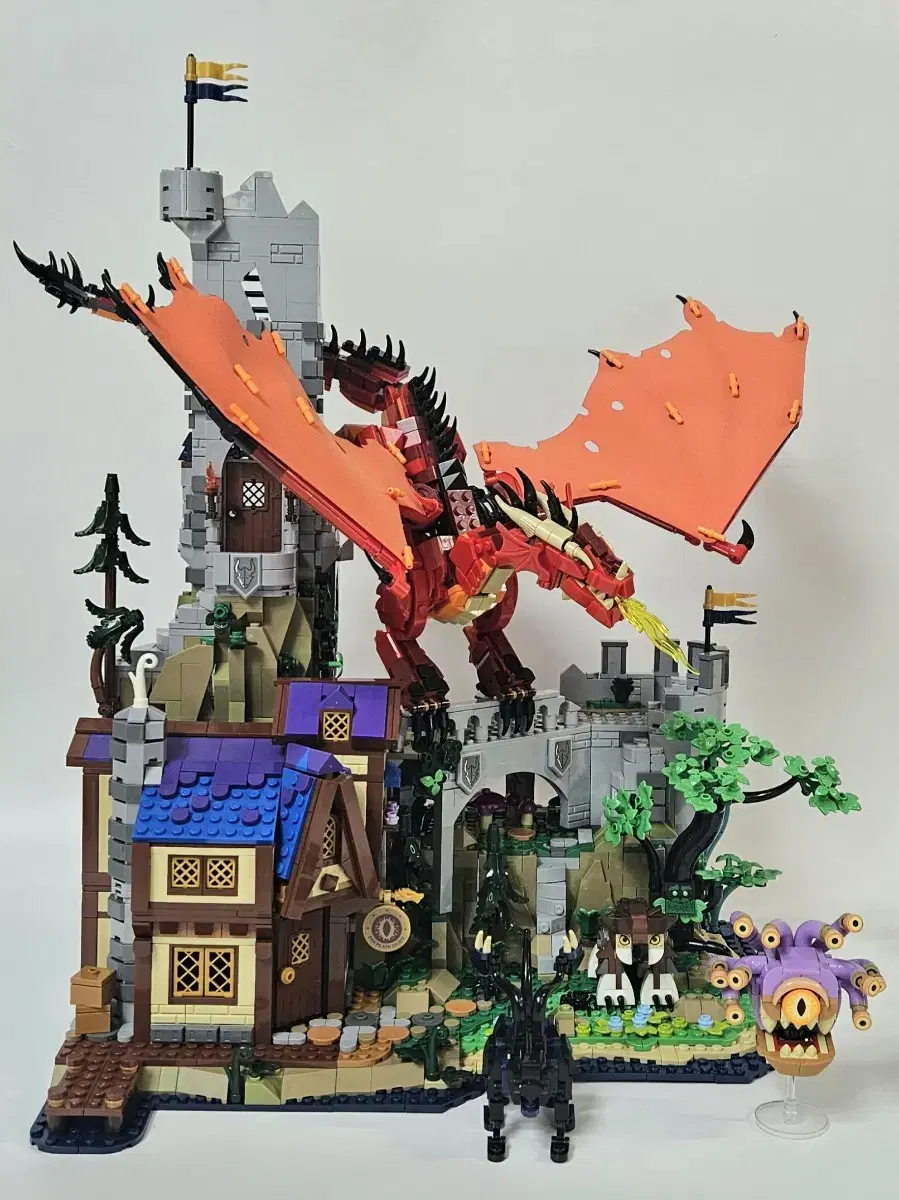 Compatible LEGO China Blocks Dungeons & Dragons Red Dragon Tales Buildings for Sale