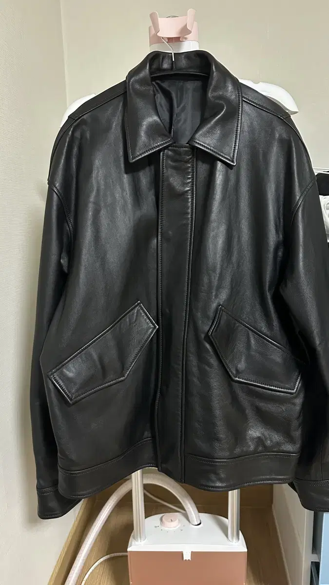 [95] TNGT Sheepskin Leather Jacket