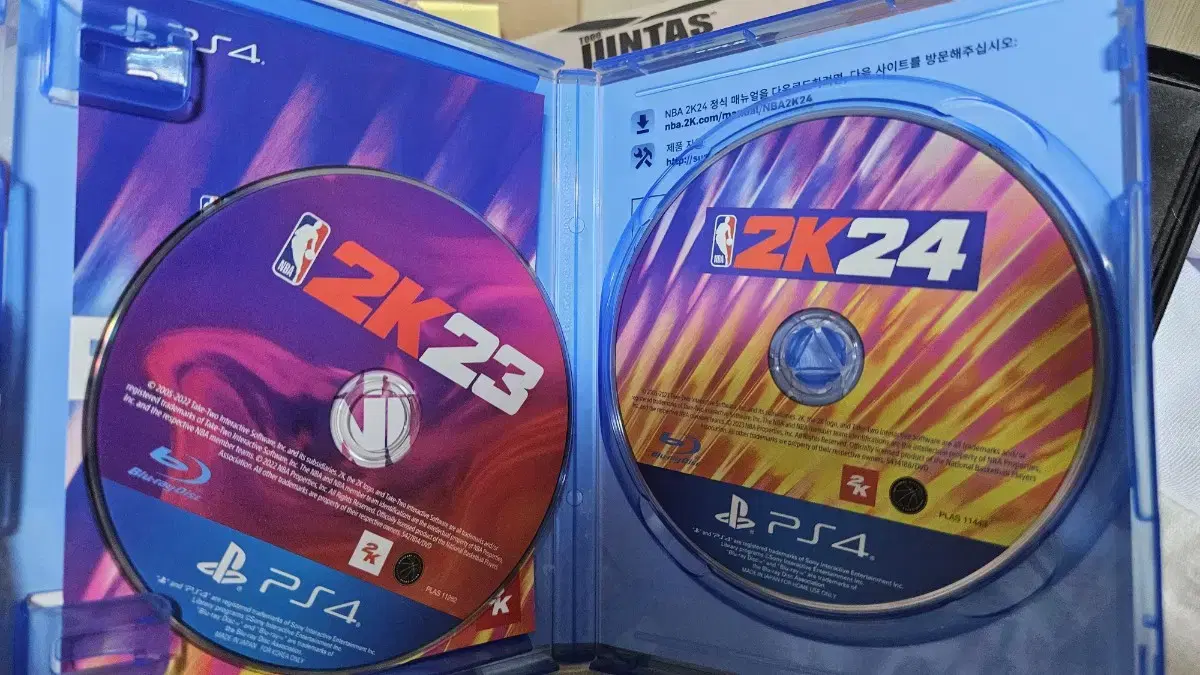 2k23,2k24일괄로 팝니다 (ps4]