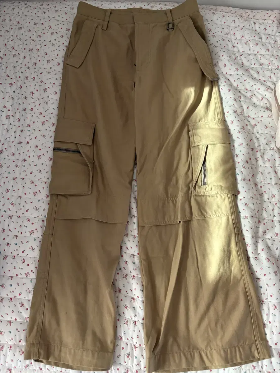 Wooyoung Mi Wide Cargo Pants Beige 22FW 44