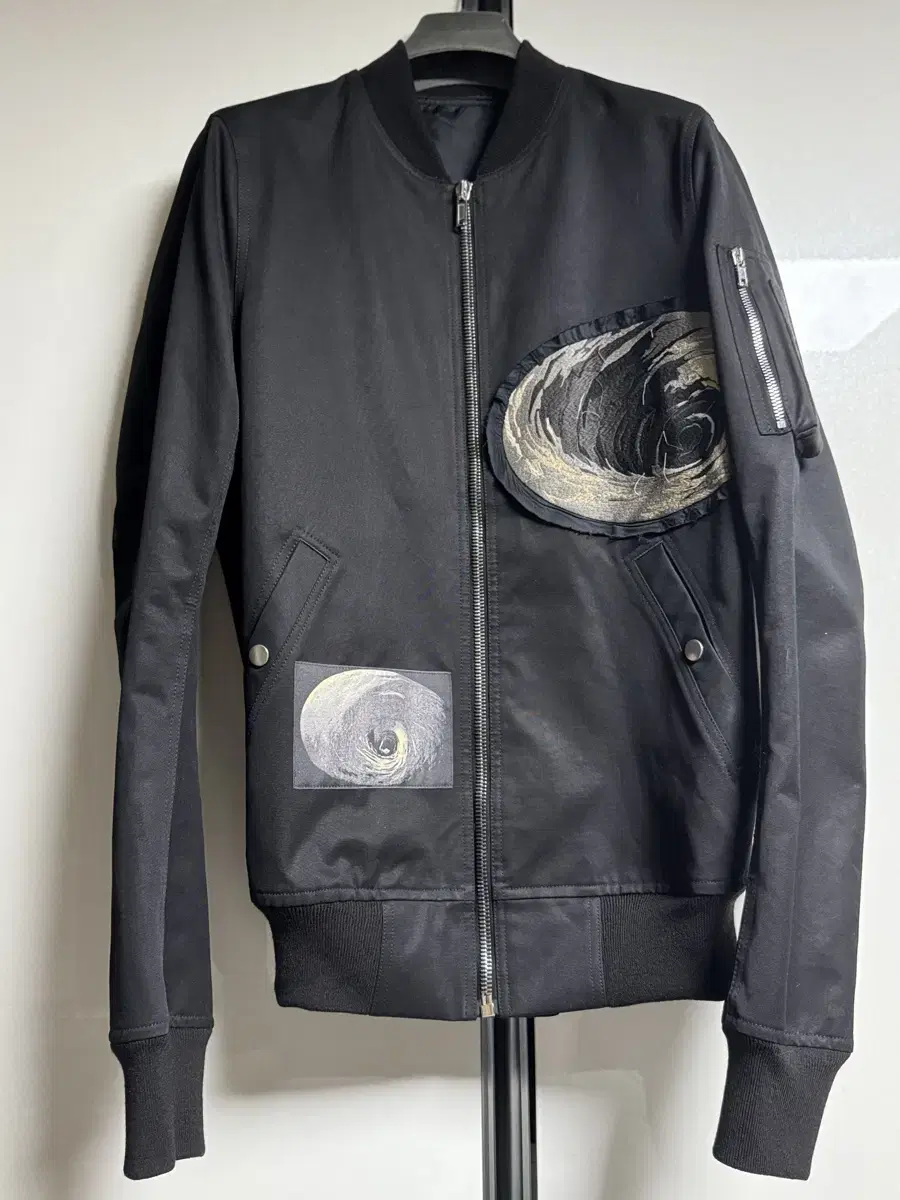 Rick Owens Embroidered MA-1 Jacket New