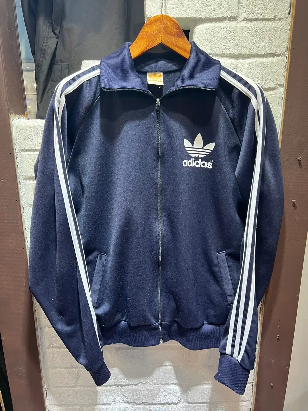 [TAPPO] 90s Adidas Big Logo Old School Track Top Jersey Jacket