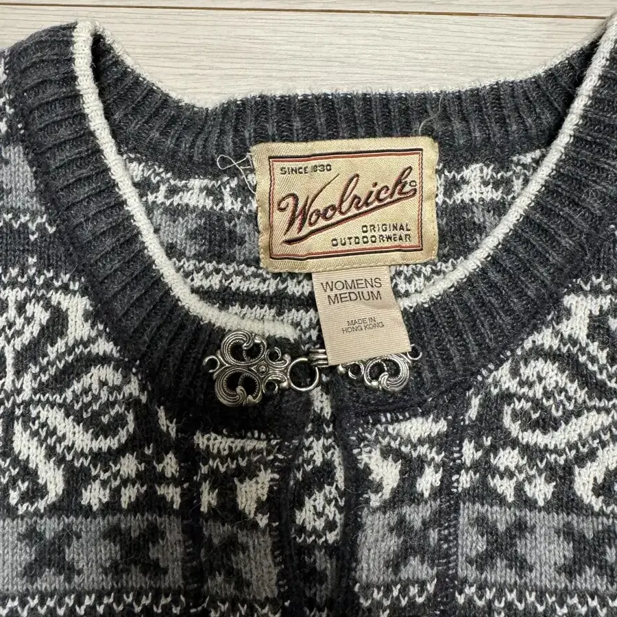 울리치 woolrich 여성 ramie 가디건