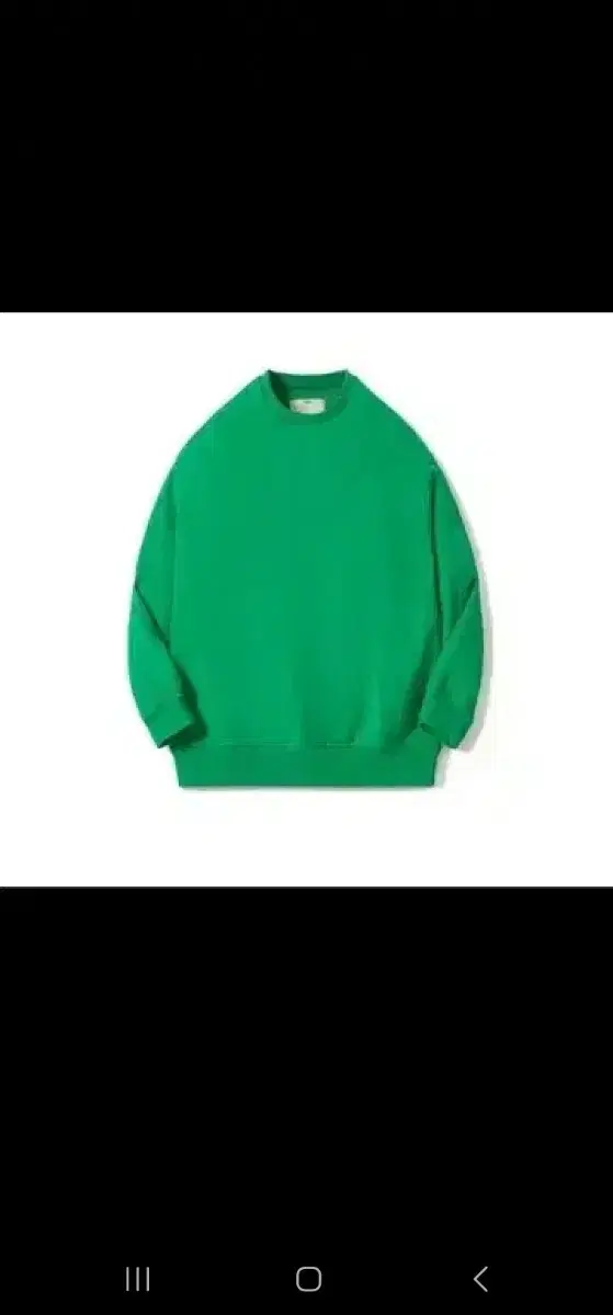 Pottery Sweatshirt Green 1 size