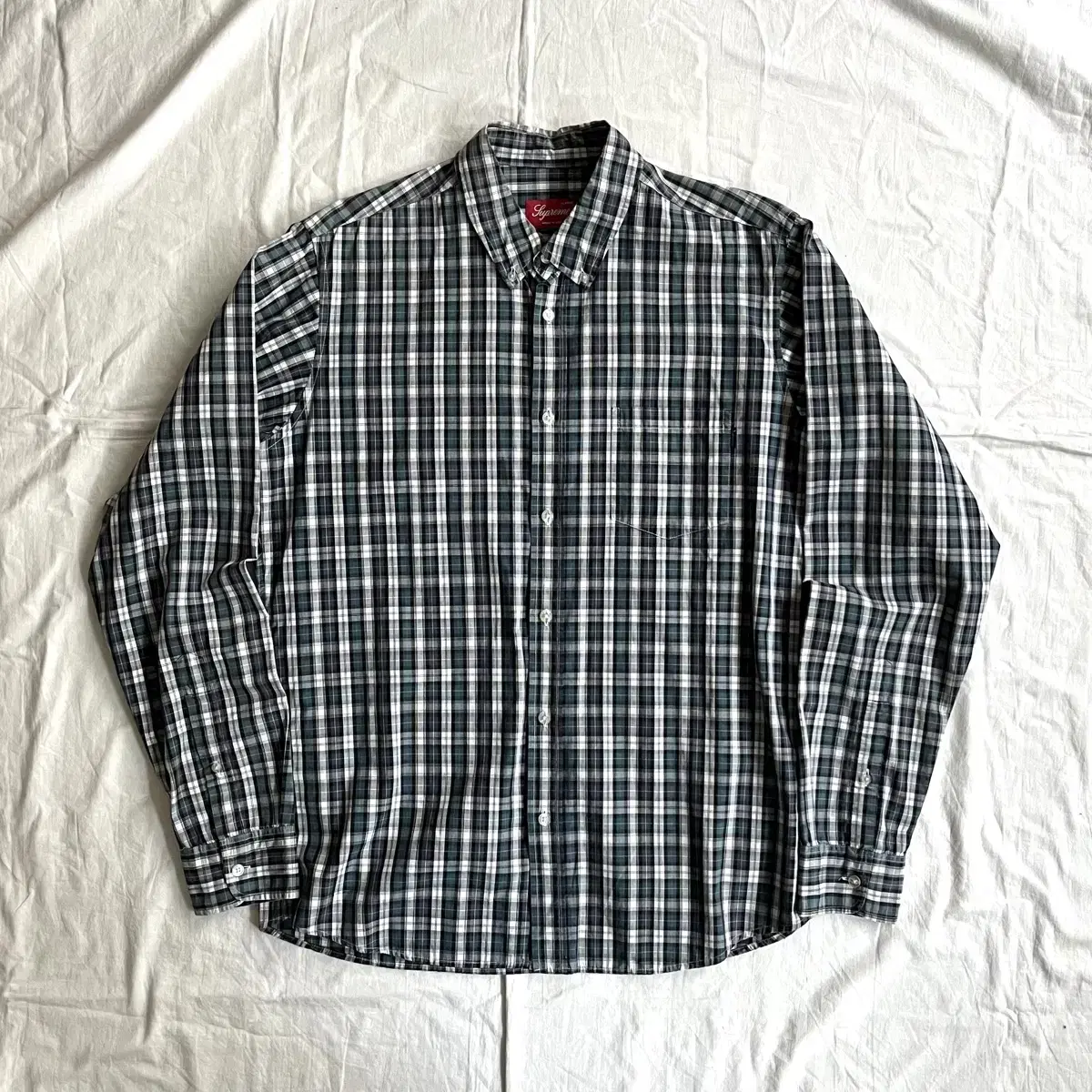 00s Supreme USA MADE Check Shirt