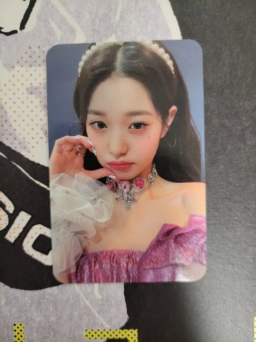 ive loveddive beatroad wonyoung ballheart photocard