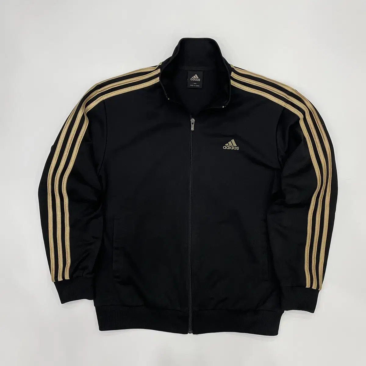 [L] Free Shipping Adidas Black Gold Jersey