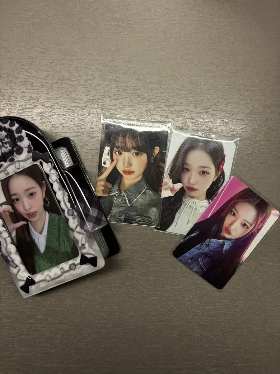 Ive jang wonyoung photocard papa johns photo kit bunny keeper birthday cake collectbook