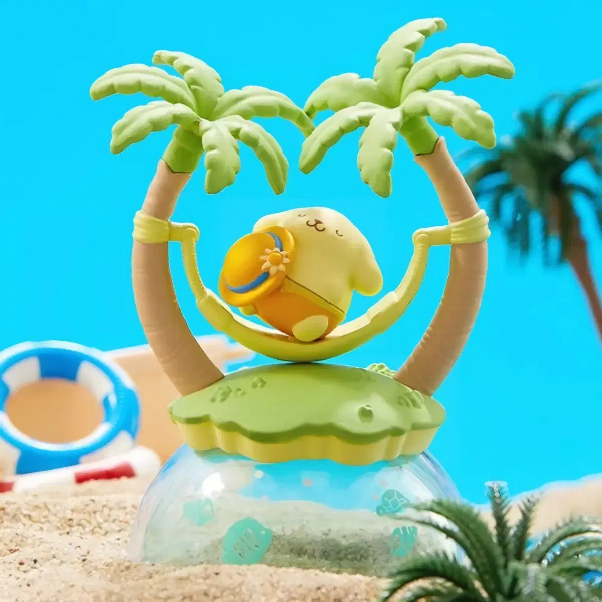 Rio Toy Sanrio Summer Island Figures Pompompurin