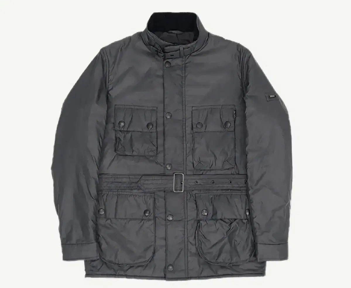 Barbour International padded jacket (gray) M (103) sells.