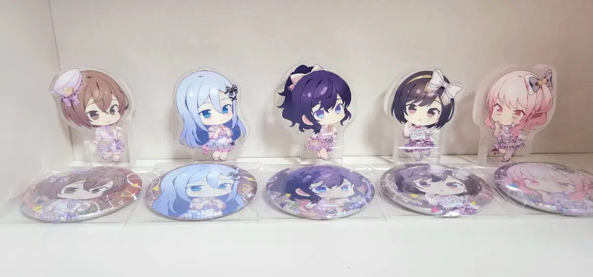 Bulk Psycheka 2.5 Anniversary Korotto Can Badge Meiko Kanade Mahuyu Ena Mizuki