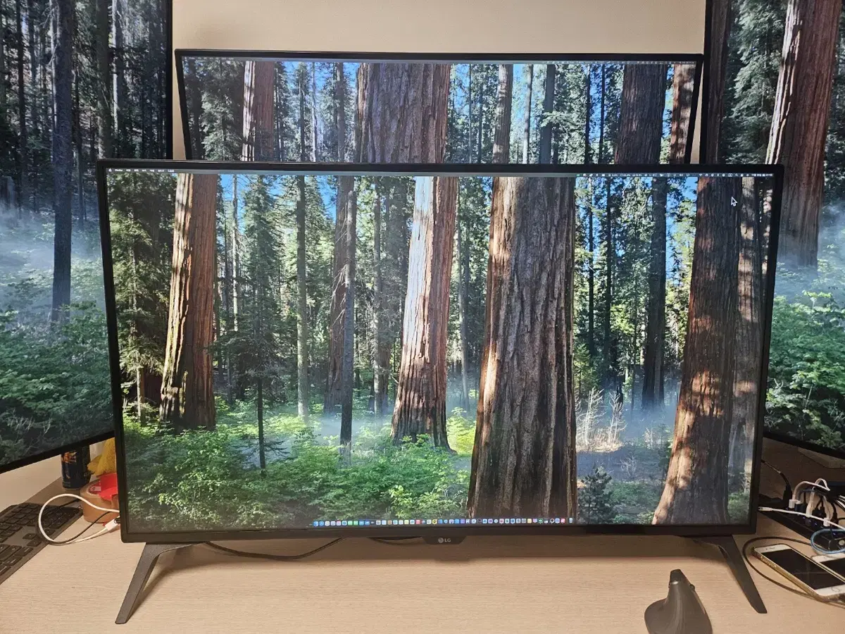 LG 43인치 4K UHD IPS 모니터 팝니다 43UD79