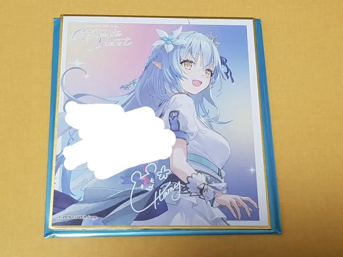 HoloLive Neporabo Laminated Message Board Merchandise