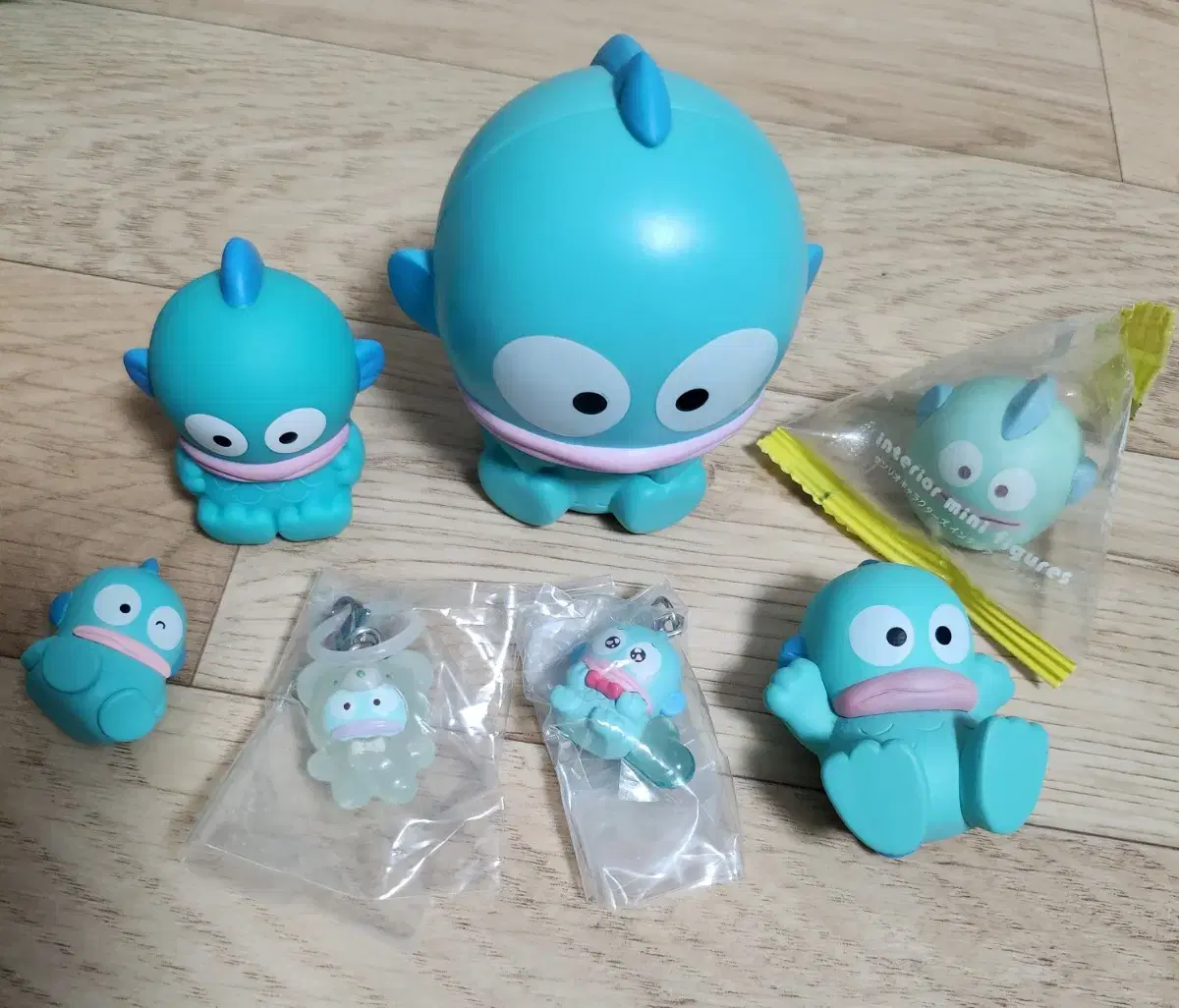 Sanrio Han Gyodong Figures keyring Set